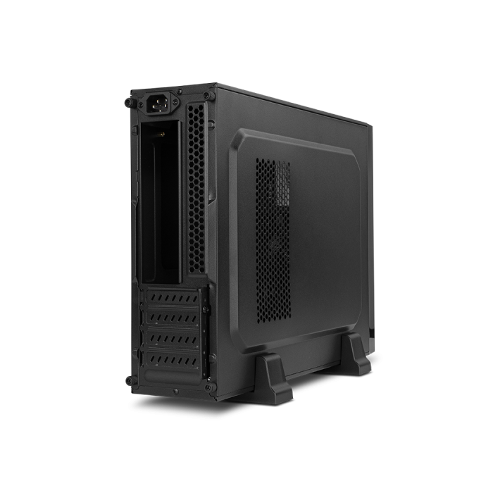 NOX Caja Sobremesa Slim LITE070 Micro-ATX con Fuente 500W, 2x USB 3.0 Negra 8