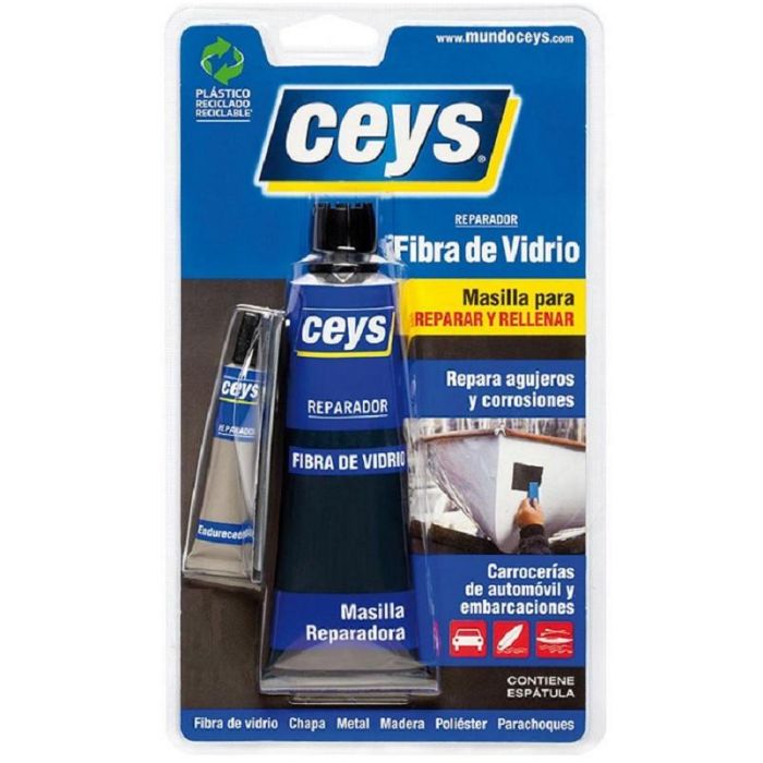 Masilla Carrocerias 75+8Ml Ceys Reparador Fibra De Vidrio Ceys Masilla Carrocerias 75+8Ml Ceys Reparador Fibra De Vidrio Ceys