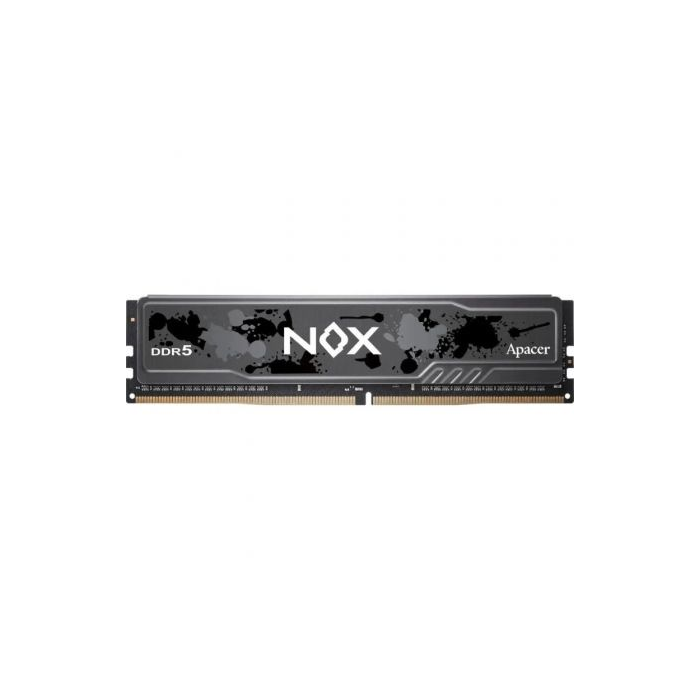Apacer AH5U16G60C622MBAA-1 Memoria RAM Gaming NOX DDR5 16GB 6000MHz CL38 288-pin DIMM con Disipador de Aluminio y Intel XMP 3.0 Apacer AH5U16G60C622MBAA-1 Memoria RAM Gaming NOX DDR5 16GB 6000MHz CL38 288-pin DIMM con Disipador de Aluminio y Intel XMP 3.0