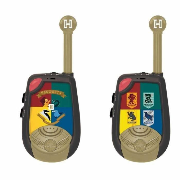 Lexibook Harry Potter Walkie-Talkies Digitales Pack de 2 con Función Código Morse Luminoso, Alcance 2km para Niños Lexibook Harry Potter Walkie-Talkies Digitales Pack de 2 con Función Código Morse Luminoso, Alcance 2km para Niños