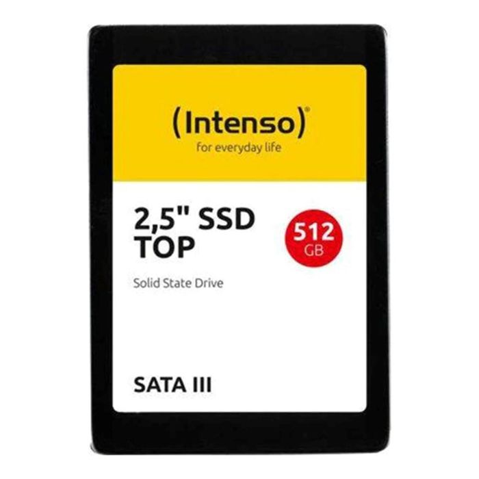 Intenso SSD Top Performance 512GB 2.5" SATA III - Velocidad Lectura 550 MB/s, Escritura 500 MB/s para PC/Portátil 2