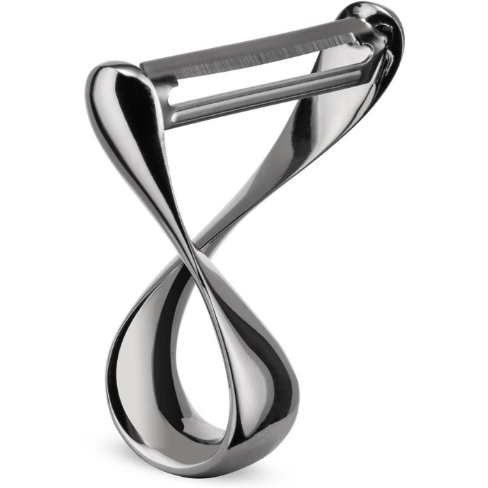Alessi Sfrido Pelador de Patatas VS02 - Diseñado por Valerio Sommella, Acero Inoxidable 18/10, 6.5x6x3 cm Alessi Sfrido Pelador de Patatas VS02 - Diseñado por Valerio Sommella, Acero Inoxidable 18/10, 6.5x6x3 cm