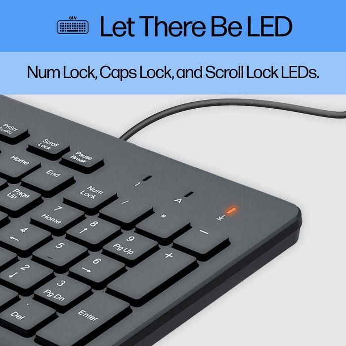 HP 150 Wired Keyboard 18 HP 150 Wired Keyboard 18