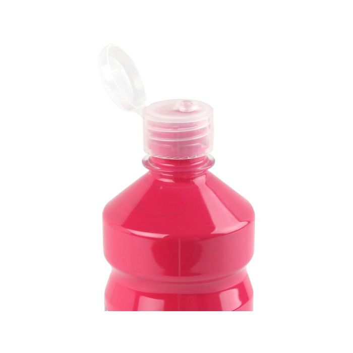 Tempera Liquida Liderpapel Escolar 500 mL Fucsia 2