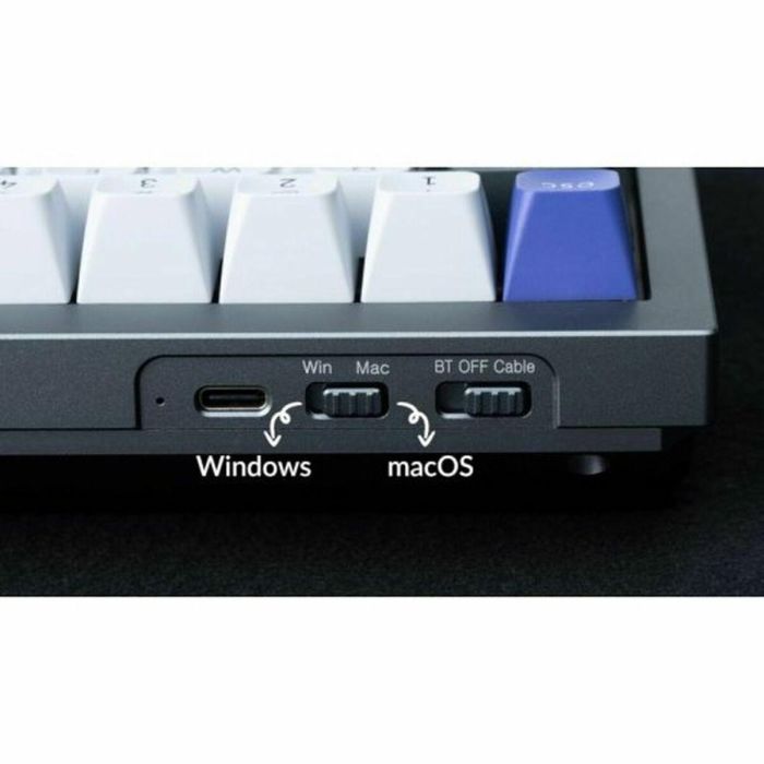 Keychron AAAQE93754 Teclado mecánico para juegos Q2 Pro ANSI con interruptor rojo y retroiluminación RGB 8 Keychron AAAQE93754 Teclado mecánico para juegos Q2 Pro ANSI con interruptor rojo y retroiluminación RGB 8
