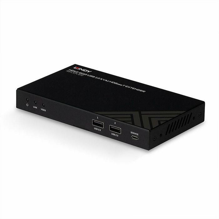 Lindy 150m Cat.6 HDMI 4K60, IR, RS-232 & Audio HDBaseT KVM Extender, Receiver 5 Lindy 150m Cat.6 HDMI 4K60, IR, RS-232 & Audio HDBaseT KVM Extender, Receiver 5