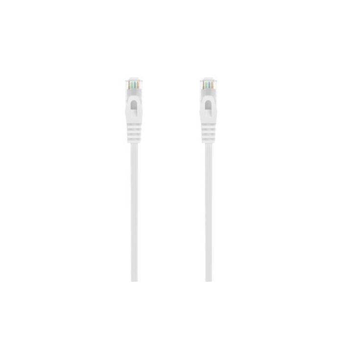 Aisens Cable De Red Latiguillo Rj45 Lszh Cat.6 Utp Awg24 Blanco 25 cm