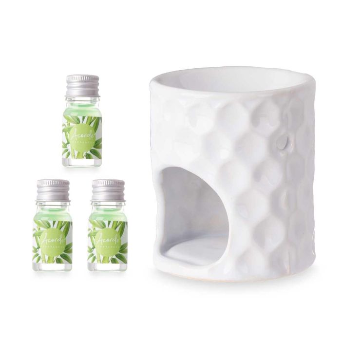 Set Quemador Aceite Esencial Bambu 3X5Ml Acorde (12 Unidades) 1 Set Quemador Aceite Esencial Bambu 3X5Ml Acorde (12 Unidades) 1