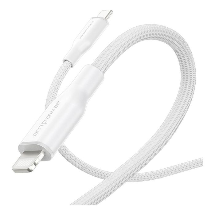 PanzerGlass empower Racing Cable de carga 60W USB-C a Lightning, USB 2.0, 1.2m, Color Blanco Plateado 5 PanzerGlass empower Racing Cable de carga 60W USB-C a Lightning, USB 2.0, 1.2m, Color Blanco Plateado 5