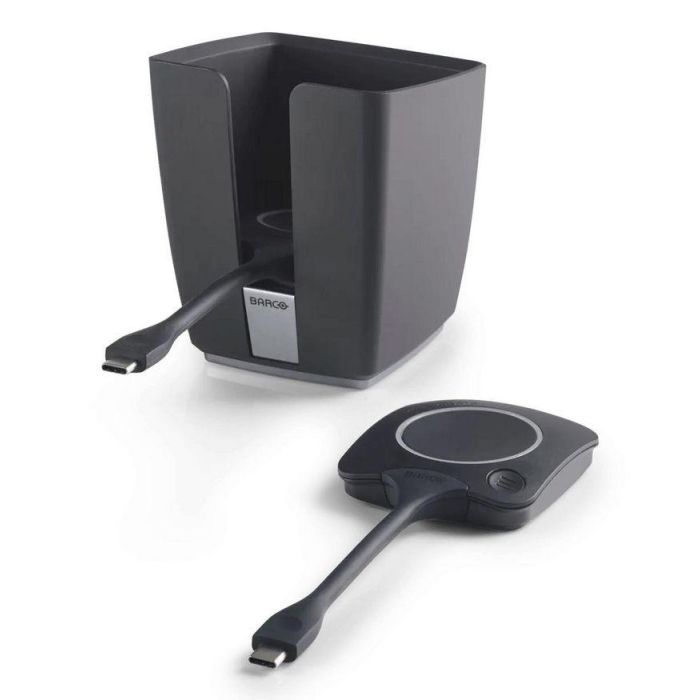 BARCO R9861600P01C Clickshare Tray con 2 Botones USB-C para series C y CX - Escritorio Negro