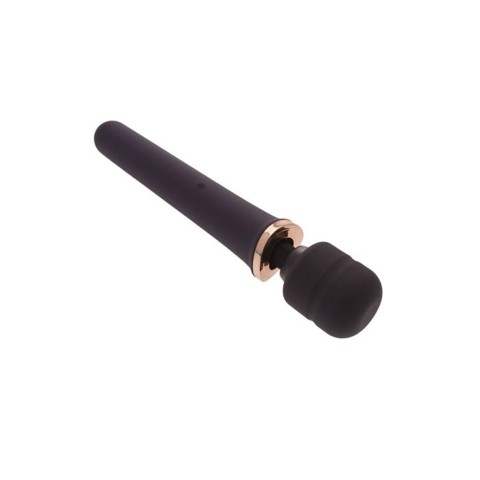 Masajeador S Pleasures Grand Wand Dorado Púrpura 3 Masajeador S Pleasures Grand Wand Dorado Púrpura 3