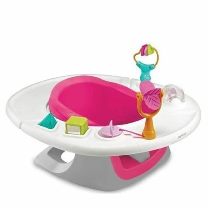 SUMMER INFANT Superasiento para bebé 4 en 1, actividades, bandeja extraíble, posicionador de asiento ajustable, rosa SUMMER INFANT Superasiento para bebé 4 en 1, actividades, bandeja extraíble, posicionador de asiento ajustable, rosa