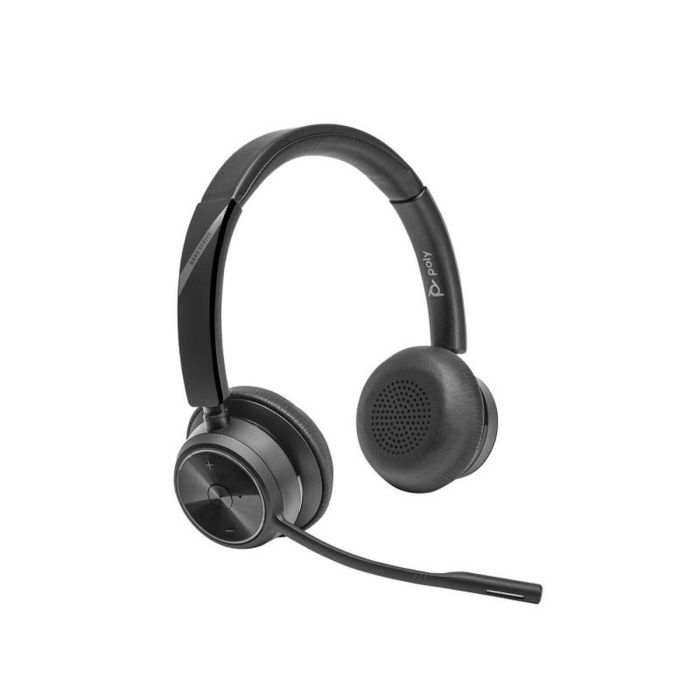 Auriculares con Micrófono Poly Savi 7420 Negro Auriculares con Micrófono Poly Savi 7420 Negro