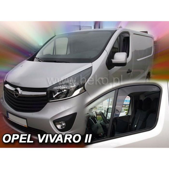 Deflector de viento HEKO HO27189 FIAT Talento renault trafic iii 2014 OPEL VIVARO Frontal 2 Piezas 3