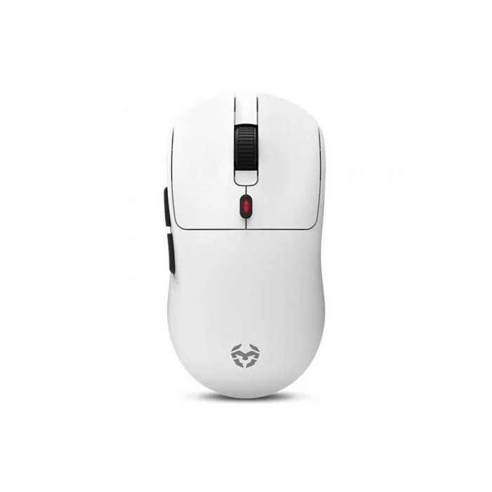 Krom Ratón Gaming Inalámbrico Klever NXKROMKLEVERWH, hasta 10000 DPI, Ultraligero 55g, 6 Botones, Conexión 2.4 GHz / USB