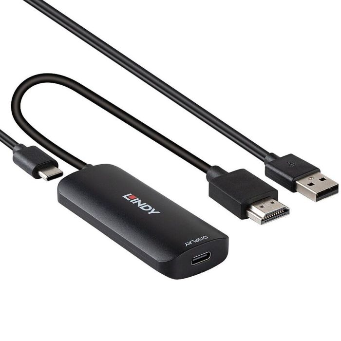 Adaptador HDMI a DVI LINDY 43423 Negro 20 cm 2