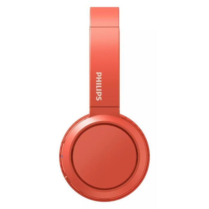 Philips TAH4205RD/00 Auriculares Inalámbricos Bluetooth con Micrófono, Graves Potentes, 29 Horas de Reproducción, Rojos 4