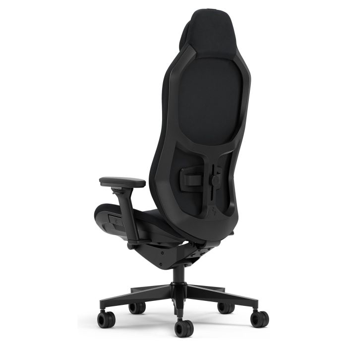Fractal Design FD-CH-RE1A-01 Silla para Videojuegos de PC, Asiento Acolchado, Negro, Peso Máximo Usuario 125 kg
