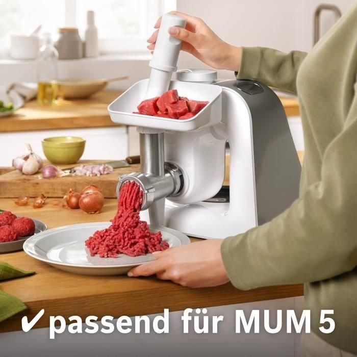 BOSCH Accesorios MUZ5FW1 Picadora de carne para máquina de cocina MUM5 4 BOSCH Accesorios MUZ5FW1 Picadora de carne para máquina de cocina MUM5 4