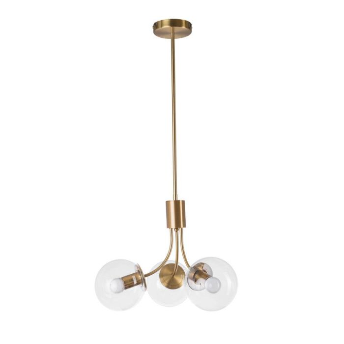 Lámpara Colgante Neuquen de Diseño Moderno en Metal y Cristal con Cable Ajustable. Compatible con Bombilla E27. SKD-P80022 2 Lámpara Colgante Neuquen de Diseño Moderno en Metal y Cristal con Cable Ajustable. Compatible con Bombilla E27. SKD-P80022 2