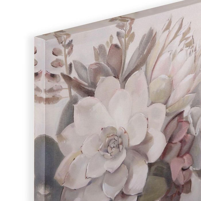 Cuadro Versa Flores 2,5 x 40 x 40 cm 2 Cuadro Versa Flores 2,5 x 40 x 40 cm 2