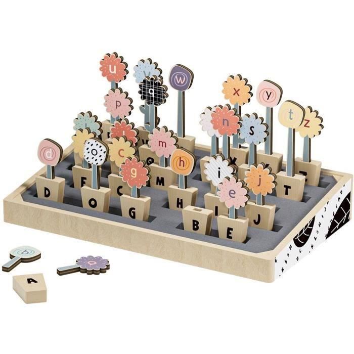 TOP BRIGHT Abc Flowers | Juego Educativo Alfabeto 26 Macetas Letras Mayúsculas y Minúsculas con Tarjetas para Aprender Ortografía TOP BRIGHT Abc Flowers | Juego Educativo Alfabeto 26 Macetas Letras Mayúsculas y Minúsculas con Tarjetas para Aprender Ortografía