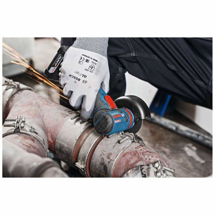 Bosch Professional GWS 12V-76 Amoladora Angular Inalámbrica 12V, Motor EC Sin Escobillas, Diseño Compacto y Ergonómico para Cortes Rápidos 2
