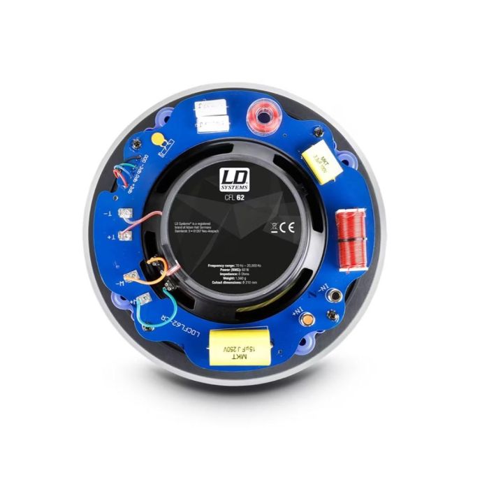 LD Systems Integration Serie Contractor (LDCFL62) 6.5" Frameless 2-Way In-Wall Speaker Warranty 2 Years (Pu6) 4 LD Systems Integration Serie Contractor (LDCFL62) 6.5" Frameless 2-Way In-Wall Speaker Warranty 2 Years (Pu6) 4