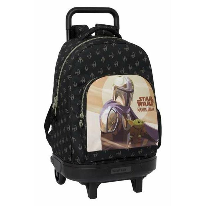 Mochila Safta Grande Con Ruedas Compact Extraible The Mandalorian This Is The Way 220x330x450 mm Mochila Safta Grande Con Ruedas Compact Extraible The Mandalorian This Is The Way 220x330x450 mm