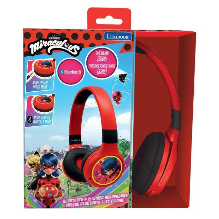 Auriculares plegables Prodigiosa Ladybug 3 Auriculares plegables Prodigiosa Ladybug 3