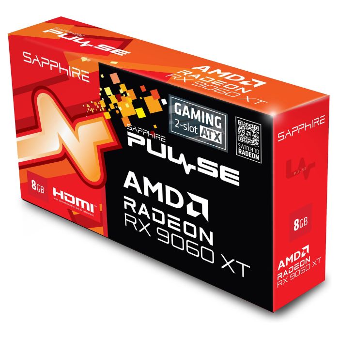 Sapphire RX 9060 XT 8GB GDDR6 Pulse Gaming Tarjeta Gráfica 5 Sapphire RX 9060 XT 8GB GDDR6 Pulse Gaming Tarjeta Gráfica 5
