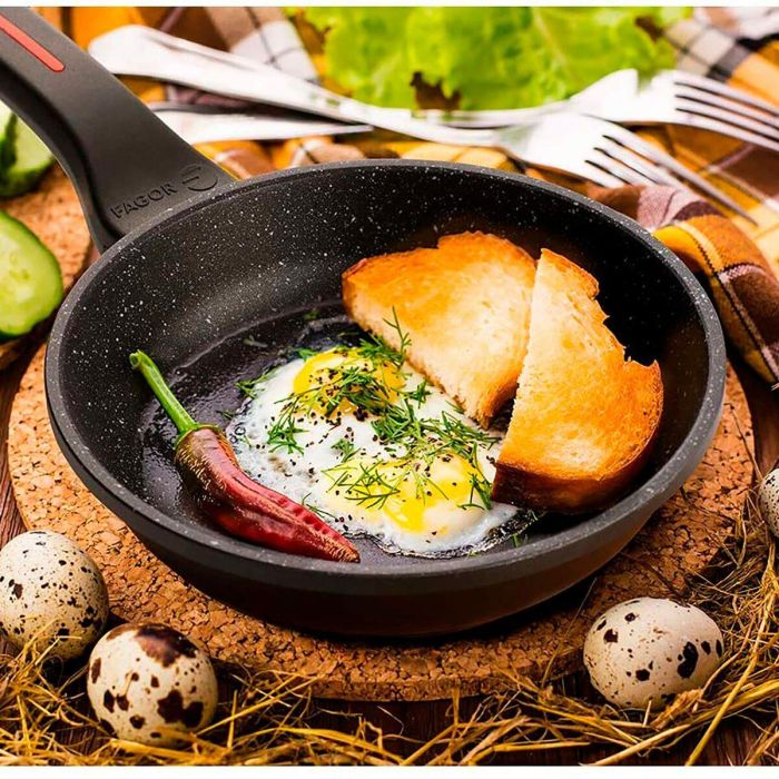 Sartén Fagor ALUTHERM 24 Negro 10 Sartén Fagor ALUTHERM 24 Negro 10