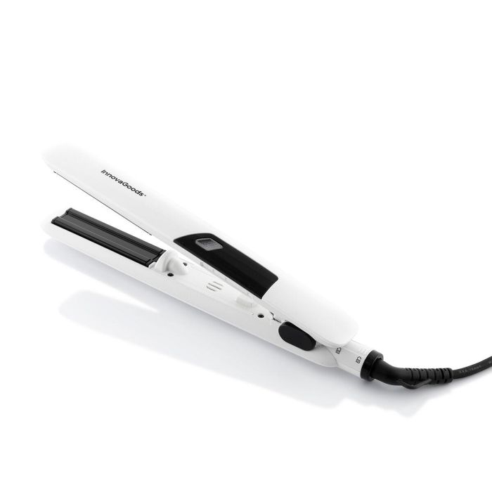 Plancha de Pelo Cerámica con Vapor Stemio InnovaGoods 36 W 2 Plancha de Pelo Cerámica con Vapor Stemio InnovaGoods 36 W 2