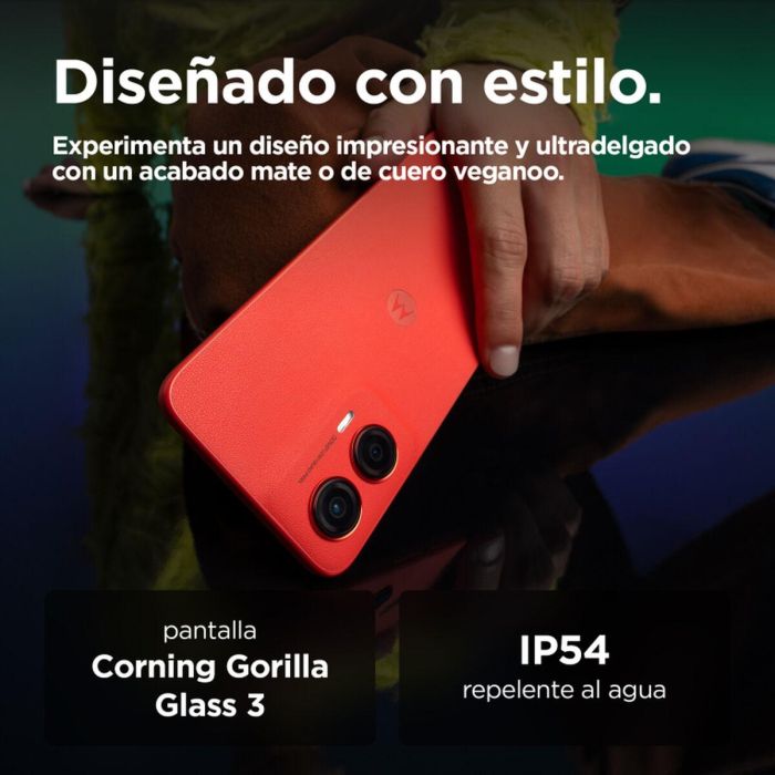Motorola moto G35 5G Teléfono Móvil, Pantalla 6.72" FHD+ 120Hz, Cámara 50MP, 8GB RAM, 256GB Almacenamiento, 5000 mAh, Rojo 9 Motorola moto G35 5G Teléfono Móvil, Pantalla 6.72" FHD+ 120Hz, Cámara 50MP, 8GB RAM, 256GB Almacenamiento, 5000 mAh, Rojo 9