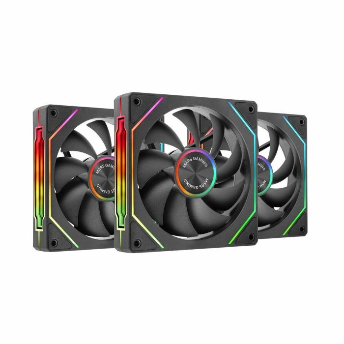 Ventilador de Caja Mars Gaming MF-LINKFINITYKIT2 Ø 12 cm 6 Ventilador de Caja Mars Gaming MF-LINKFINITYKIT2 Ø 12 cm 6