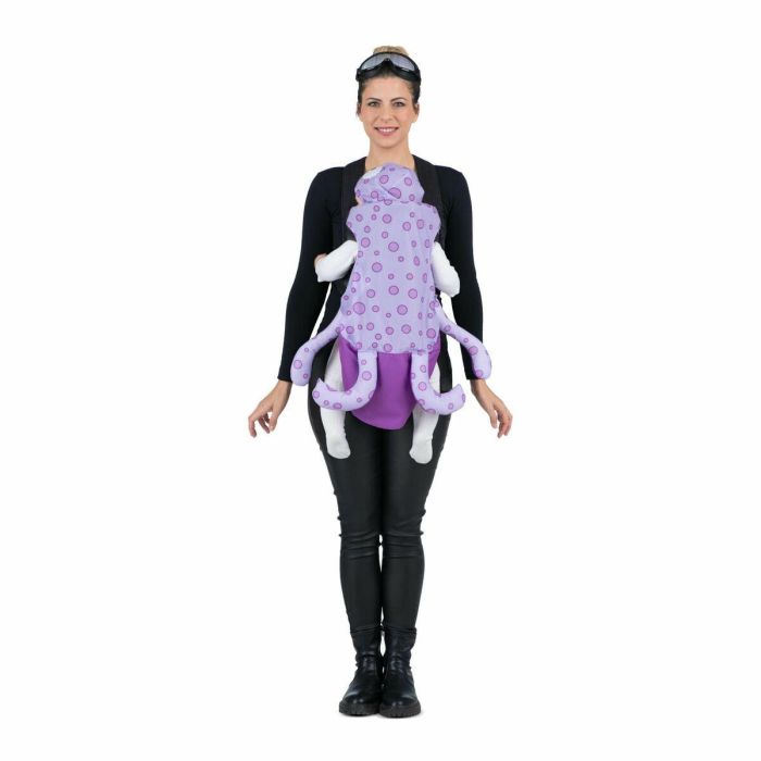 Disfraz adulto cubremochila buceador y pulpo talla unica 3 Disfraz adulto cubremochila buceador y pulpo talla unica 3