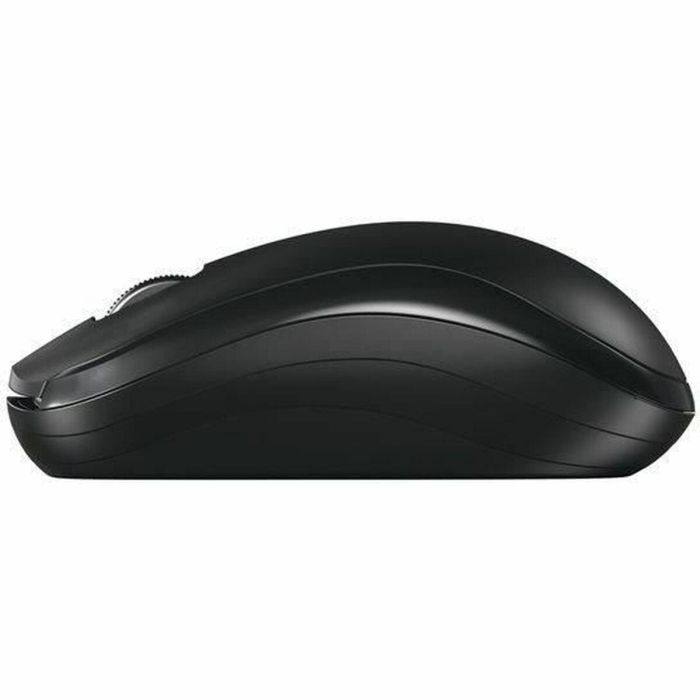 Cherry MW 2200 CHE1732613425408 Ratón inalámbrico 2.4 GHz compacto para portátil, nanorreceptor USB, negro