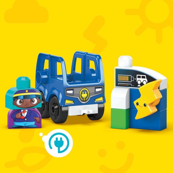 Mega Bloks Autobús Eléctrico Ciudad Verde HDX90 Juguete Construcción +12 meses 3 Mega Bloks Autobús Eléctrico Ciudad Verde HDX90 Juguete Construcción +12 meses 3