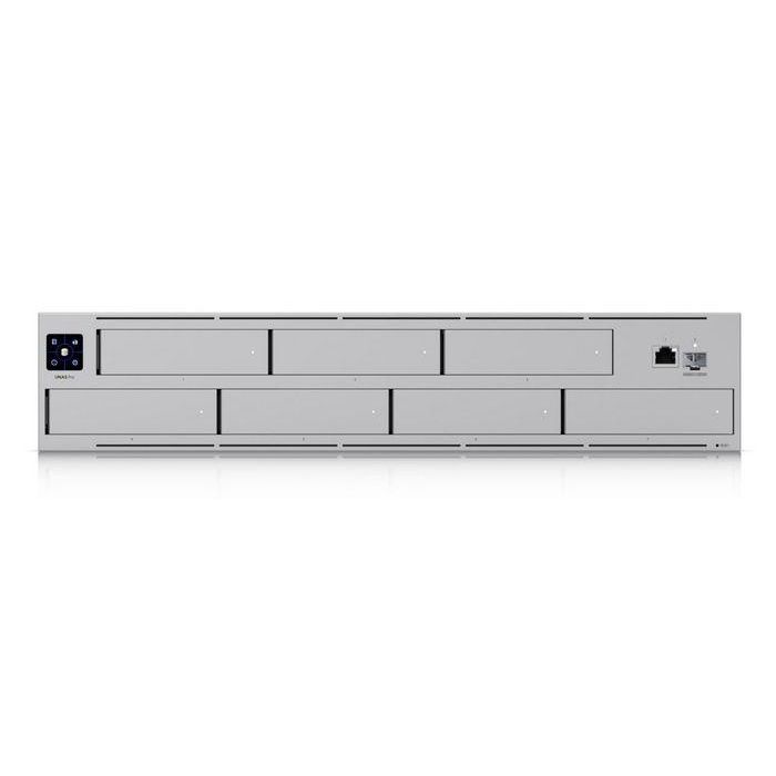 Ubiquiti UNAS-Pro NAS Rack (2U) 7 Bahías para 2.5/3.5" HDD/SSD, 1x GbE, 1x SFP+, Cortex-A57, 8GB RAM 1