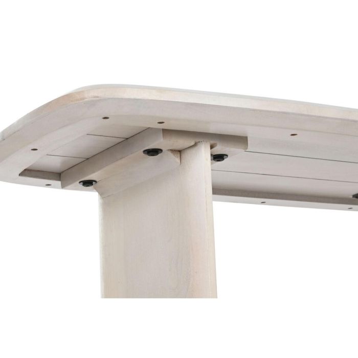 Mesa auxiliar Home ESPRIT Blanco 152 x 45 x 76 cm 2