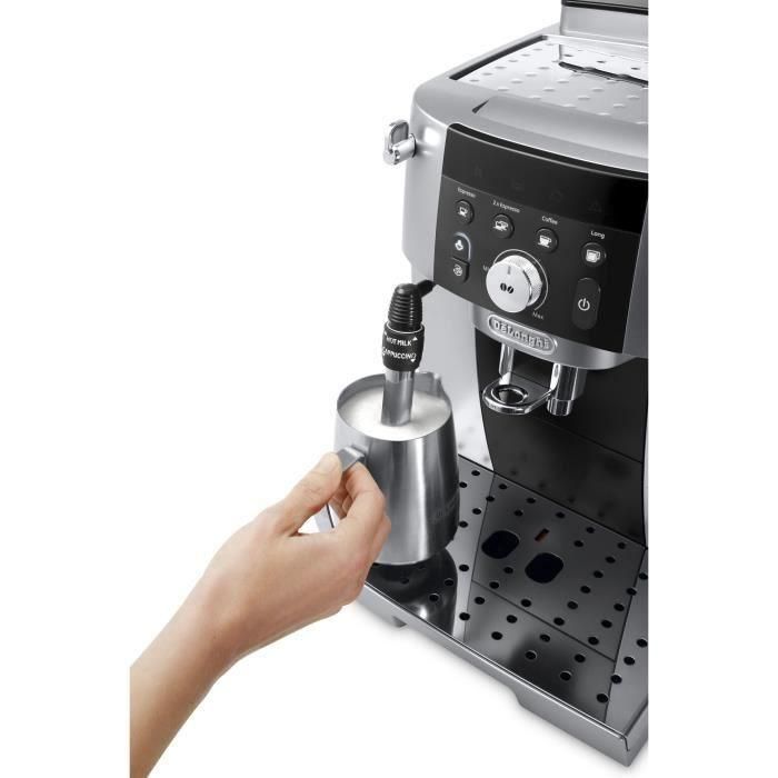 Máquina de espresso de Delonghi Shredder - Magnifica S Smart - Acero inoxidable 5