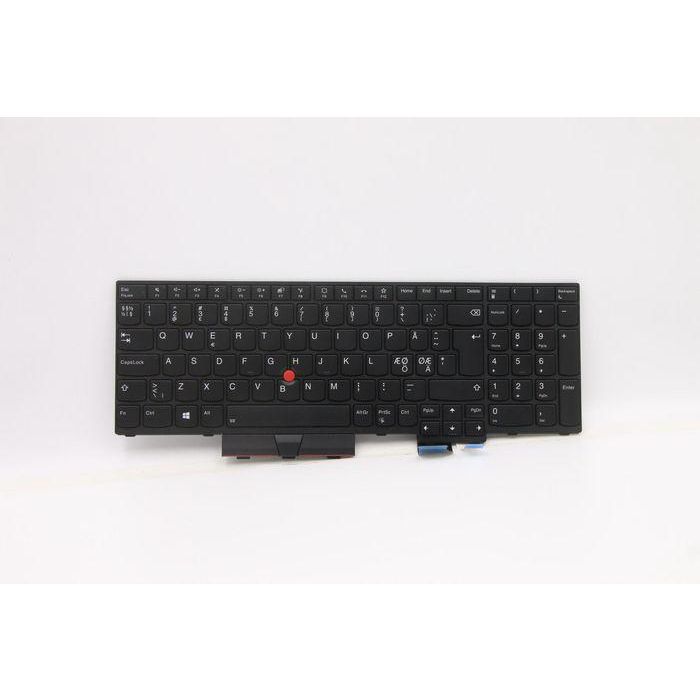 Lenovo Nordic layout numeric keyboard, compatible with select Lenovo models, designed for efficient data entry.