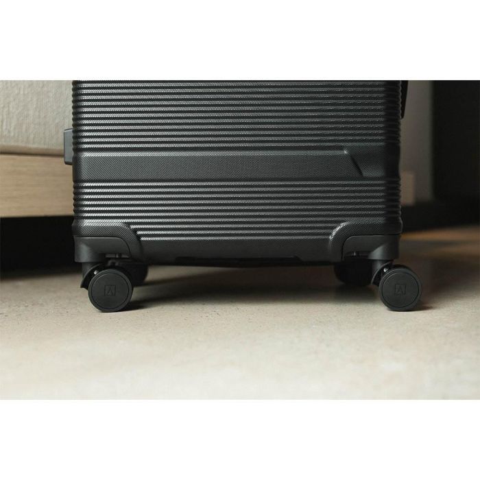 Numada Set de Maletas 3 Piezas Negro 12" 20" 24" Apto Aerolíneas Bajo Coste 3