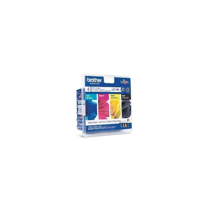 BROTHER Pack cartuchos Negro, Cian, Magenta y Amarillo MFC-6490CW