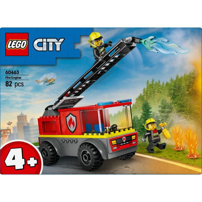 LEGO 60463 Camión de Bomberos con Escalera LEGO City, Set de Construcción para Niños 4+ años 11 LEGO 60463 Camión de Bomberos con Escalera LEGO City, Set de Construcción para Niños 4+ años 11