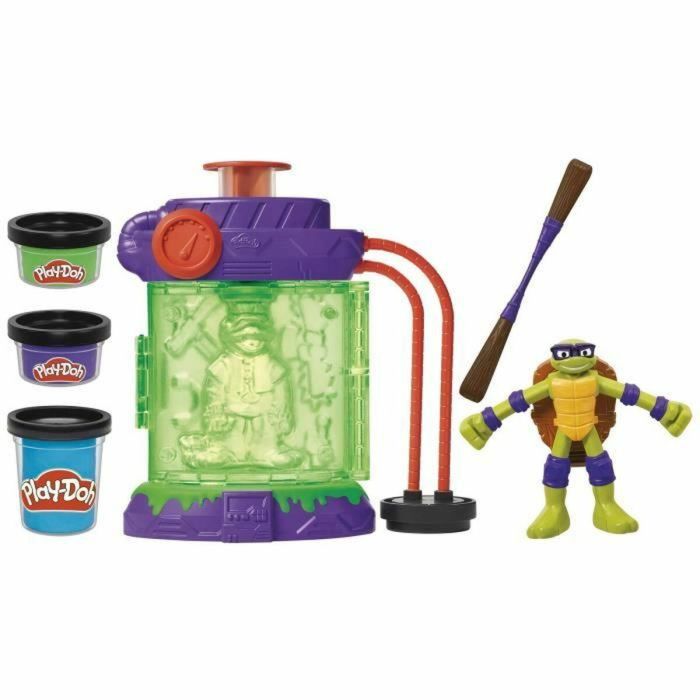 Hasbro Estación de Mutación Tortugas Ninja Mutantes Adolescentes Play-Doh Set de Arcilla para Modelar Manualidades Niños 4+ 5