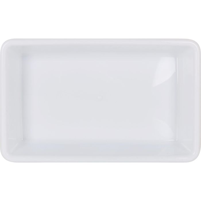 Cubeta Blanca 37x23x7 cm / 3.6L Bob - Dem (24 Unidades) 3 Cubeta Blanca 37x23x7 cm / 3.6L Bob - Dem (24 Unidades) 3