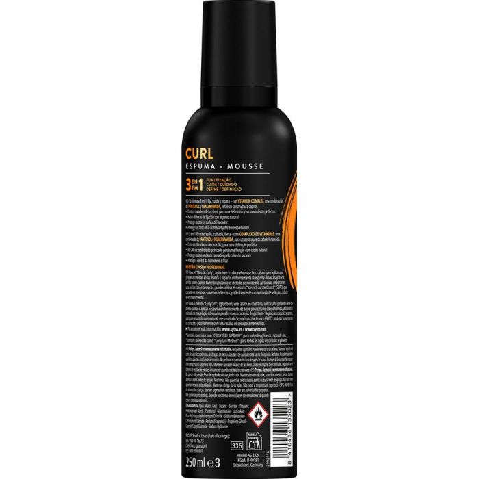 Syoss Mousse Rizos Flex para Rizos Definidos 250 ml 1