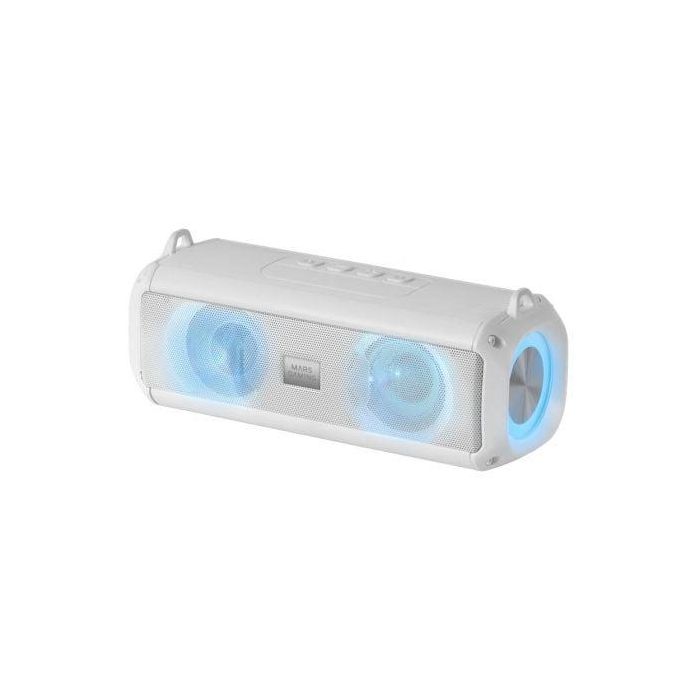Mars Gaming MSB-XT Altavoz Portátil 2en1 Barra de Sonido Bluetooth 20W con RGB, 4 Drivers, 8h Autonomía Blanca 0 Mars Gaming MSB-XT Altavoz Portátil 2en1 Barra de Sonido Bluetooth 20W con RGB, 4 Drivers, 8h Autonomía Blanca 0