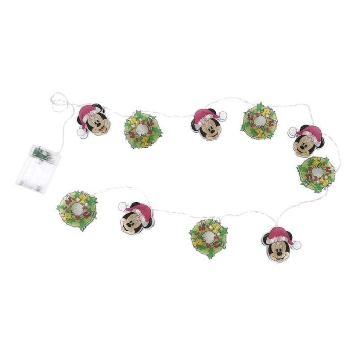 Guirnalda luz 10 led flash minnie mouse "lucky" 1 Guirnalda luz 10 led flash minnie mouse "lucky" 1